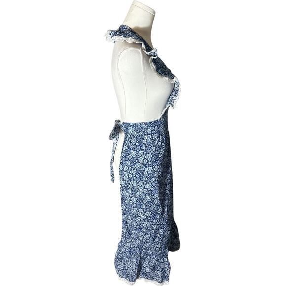 Handmade Cottagecore Layering Apron| Farm | coquette | vintage style | xs-m 252 - Picture 6 of 7
